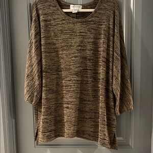 C&C California Women's Elegant Brown Top